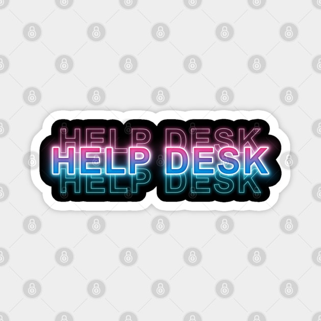 Help Desk Sticker by Sanzida Design